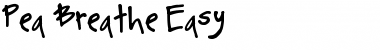 Download Pea Breathe Easy Font