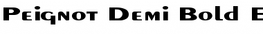 Download Peignot-Demi-Bold Ex Font