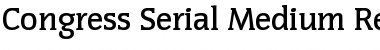 Download Congress-Serial-Medium Font