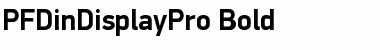 Download PF DinDisplay Pro Font
