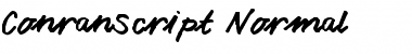 ConranScript Font