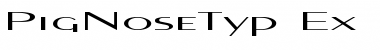 PigNoseTyp Ex Regular Font