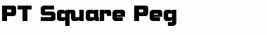Download PT Square Peg Font