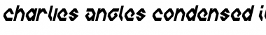 Download Charlie's Angles Condensed Italic Font