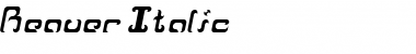 Reaver Italic Font