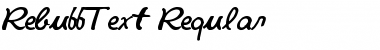RebuffText Regular Font