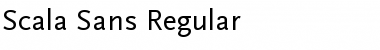 Scala Sans Regular Font