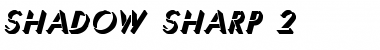 Download Shadow Sharp 2 Font