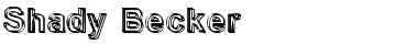 Download Shady Becker Font