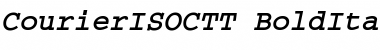 CourierISOCTT Font