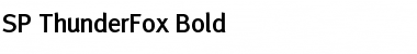 Download SP ThunderFox Bold Font