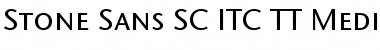 Download Stone Sans SC ITC TT Font