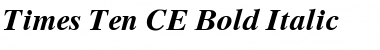 Times Ten CE Roman Bold Italic