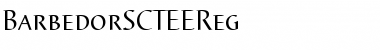 BarbedorSCTEEReg Regular Font