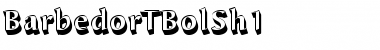 BarbedorTBolSh1 Regular Font