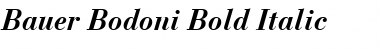 BauerBodoni LT Bold Italic