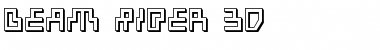 Download Beam Rider 3D Font