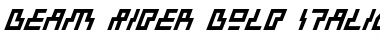 Download Beam Rider Bold Italic Font