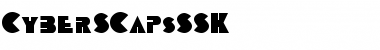 Download CyberSCapsSSK Font