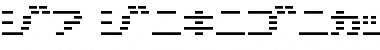 Download D3 DigiBitMapism Katakana Font