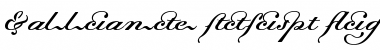 Dalliance Script Ligatures