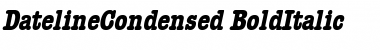 Download DatelineCondensed Font