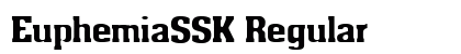 EuphemiaSSK Regular Font EuphemiaSSK Regular Font Preview
