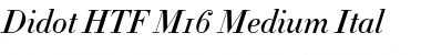 Didot Medium Italic Font