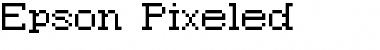 Download Epson Pixeled Font