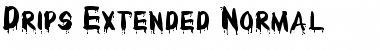 Download DripsExtended Font