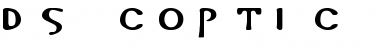 DS Coptic Regular Font