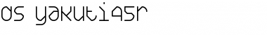 Download DS Yakuti45R Font