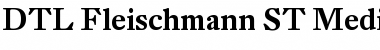 DTL Fleischmann Regular Font