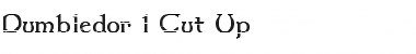 Download Dumbledor 1 Cut Up Font
