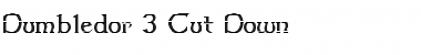Download Dumbledor 3 Cut Down Font