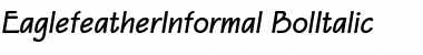 EaglefeatherInformal Italic Font