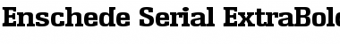 Download Enschede-Serial-ExtraBold Font