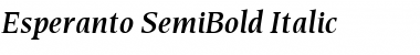 Download Esperanto SemiBold Font