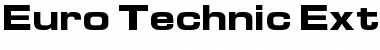 Download Euro Technic Extended Font