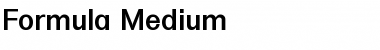 Download Formula-Medium Font