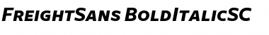 FreightSans BoldItalicSC Font