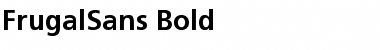 Download FrugalSans-Bold Font
