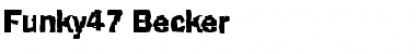 Download Funky47 Becker Font
