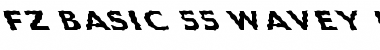 FZ BASIC 55 WAVEY LEFTY Font