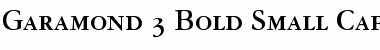 Garamond 3 SC Bold