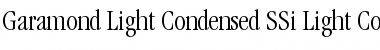 Garamond Light Condensed SSi Font