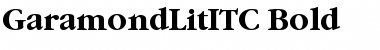 GaramondLitITC Font