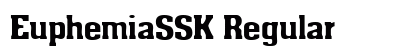 EuphemiaSSK Regular Font EuphemiaSSK Regular Font Preview