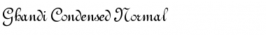 Download Ghandi Condensed Font