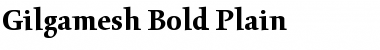 Gilgamesh Bold Regular Font